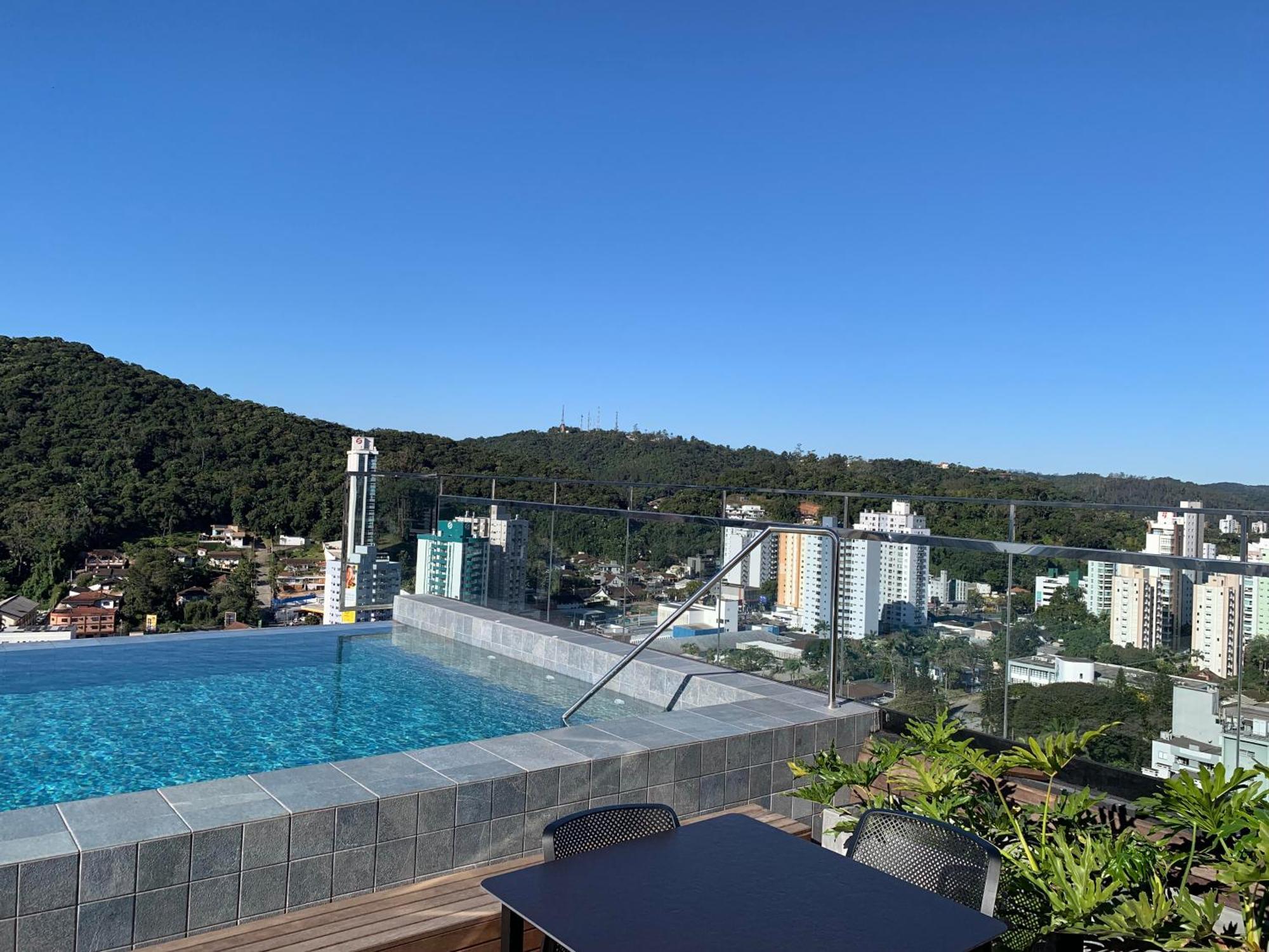 Loft Confortavel E Moderno Com Garagem Perto Da Furb E Vila Germanica Blumenau Exterior foto